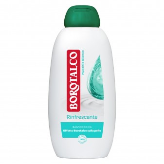 Borotalco Bagnodoccia Rinfrescante Muschio Bianco - Flacone da 600ml