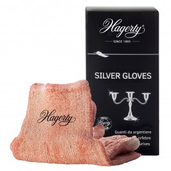 Hagerty Silver Gloves Guanti da Argentiere per Pulizia Argento e Metalli...