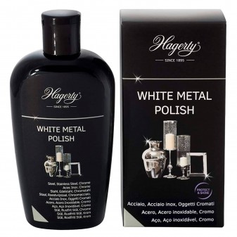Hagerty White Metal Polish Fluido Pulitore per Acciaio Inox e Cromo - Flacone...