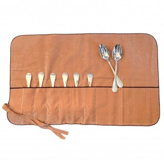 Hagerty Silver Guard Cutlery Roll Astuccio in Tessuto Antiossidante