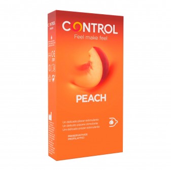 Preservativi Control Peach - Scatola da 6 Profilattici