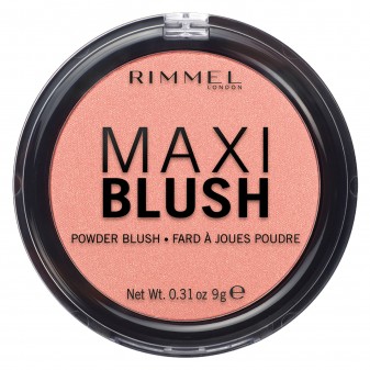 Rimmel London Maxi Blush fard in polvere a Lunga Tenuta 001 Third Base