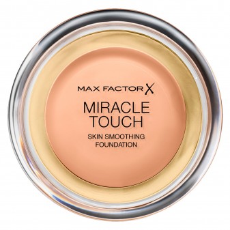 Max Factor Miracle Touch Skin Smoothing Foundation Fondotinta Anti Age a...