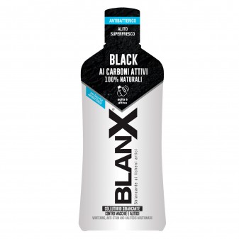 BlanX Collutorio Black ai Carboni Attivi 100% Naturali Sbiancante e...