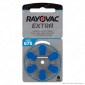 Immagine 1 - Rayovac Extra Misura 675 - Confezione 6 Batterie per Protesi Acustiche