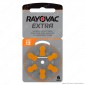 Immagine 1 - Rayovac Extra Misura 13 - Confezione 6 Batterie per Protesi Acustiche