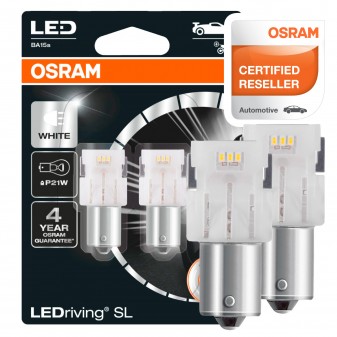 Osram LEDriving SL Auto Moto LED 1.40W 12V - 2 Lampadine P21W