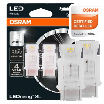 Osram LEDriving SL Auto Moto LED 1.70W 12V - 2 Lampadine P27/7W
