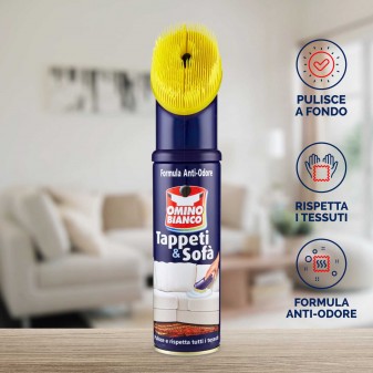 Omino Bianco Tappeti & Sofà Pulitore Detergente in Schiuma - Flacone