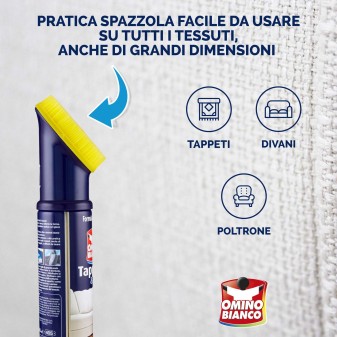 Omino Bianco Tappeti & Sofà Pulitore Detergente in Schiuma - Flacone