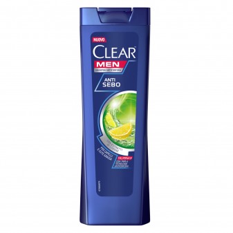Clear Men Anti Sebo Shampoo Antiforfora Con Estratti di Limone per Capelli...