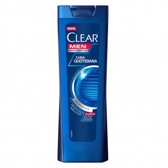 Clear Men Cura Quotidiana Shampoo Antiforfora Con Amminoacidi - Flacone da 225ml