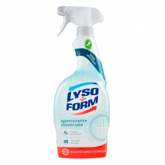 Lysoform Igienizzante Universale Spray Senza Risciacquo - Flacone da 750ml