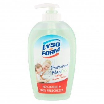 Lysoform Protezione Mani Fresh Sapone Liquido Igienizzante - Flacone da 250ml
