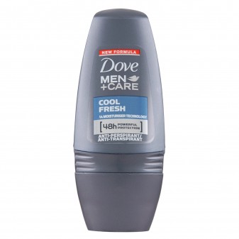Dove Men+Care Deodorante Roll-On Cool Fresh Anti-Traspirante - Flacone da 50ml