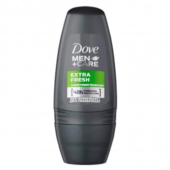 Dove Men+Care Deodorante Roll-On Extra Fresh Anti-Traspirante - Flacone da 50ml