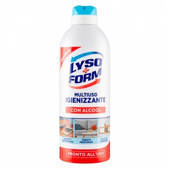 Lysoform Multiuso Igienizzante Spray con Alcool Pronto all'Uso - Flacone da...