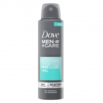 Dove Men+Care Deodorante Spray Talc Feel 48h 0% Alcol Antitraspirante -...