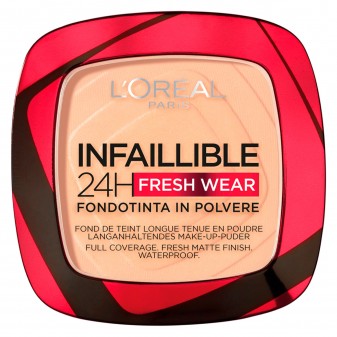 L'Oréal Paris Infaillible 24H Fresh Wear Fondotinta in Polvere Waterproof...