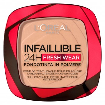 L'Oréal Paris Infaillible 24H Fresh Wear Fondotinta in Polvere Waterproof...