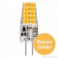 Immagine 2 - Imperia Lampadina LED Bispina G4 2.2W SMD 12V AC/DC Tubolare -