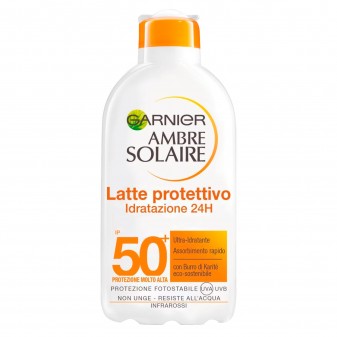 Garnier Ambre Solaire Latte Solare Protettivo Ultra-Idratante SPF 50+...