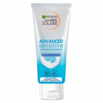 Garnier Ambre Solaire Advanced Sensitive Latte DopoSole Lenitivo con Cold...