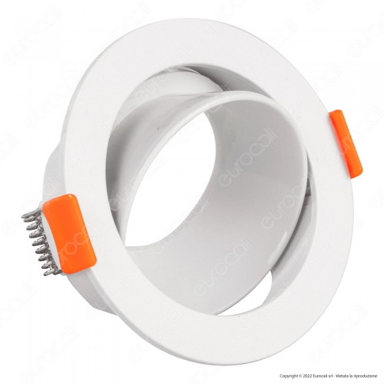 V-Tac VT-931 Portafaretto Rotondo Orientabile da Incasso per V-Tac VT-931 Portafaretto Rotondo Orientabile da Incasso per