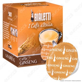 12 Capsule Caffè Bialetti Gingseng Cialde Originali Bialetti