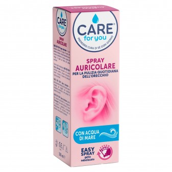 Care For You Spray Auricolare per Pulizia Quotidiana Orecchio con Acqua di...