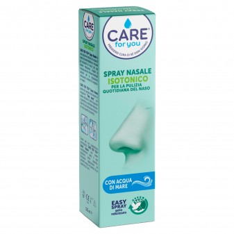 Care For You Spray Nasale Isotonico per Pulizia Quotidiana Naso con Acqua di...