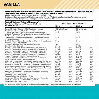Optimum Nutrition Lean Whey Proteine Siero del Latte Basso Contenuto di Grassi con Vitamine Gusto Vaniglia - Busta da 740g