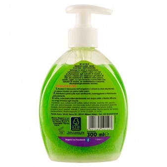 Mister Magic Lava Mani Cucina Antiodore Sapone Liquido con Estratti di Menta e Agrumi - Flacone da 300ml