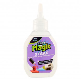 Mister Magic Staac Toglitutto dalle Superfici Dure - Flacone da 80ml