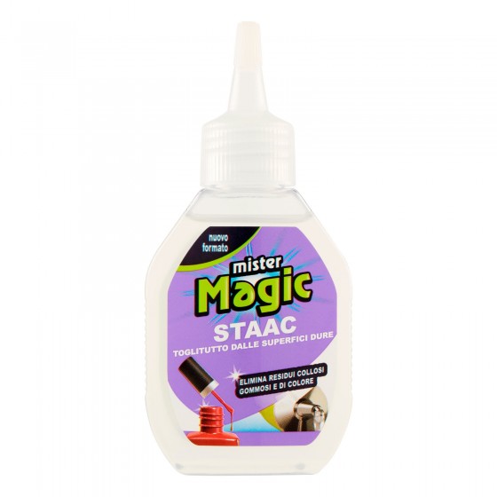 Mister Magic Staac Toglitutto dalle Superfici Dure - Flacone da 80ml