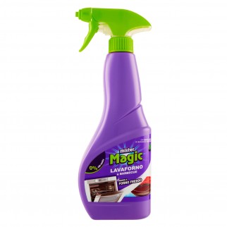 Mister Magic Lavaforno e Barbecue Detergente Spray - Flacone da 500ml