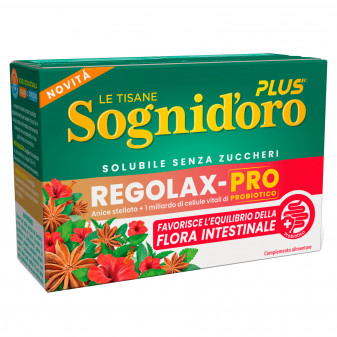 Sognid'oro Plus Regolax-Pro Tisana Solubile per l'Equilibrio della Flora...