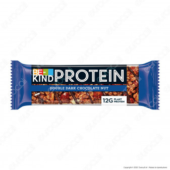 Be-Kind Protein Snack con Doppio Cioccolato Fondente, Frutta Secca e Sale...