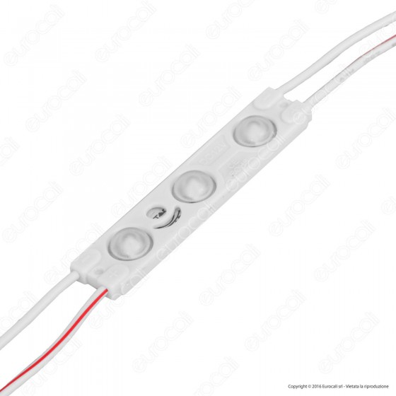 V-Tac VT-28353 Modulo 3 LED 1W 12V Monocolore Impermeabile - SKU 5120 V-Tac VT-28353 Modulo 3 LED 1W 12V Monocolore Impermeabile - SKU 5120