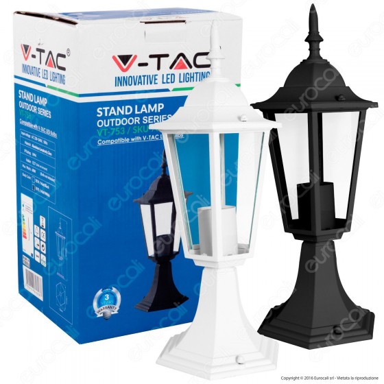 V-Tac VT-753 Portalampada da Giardino con Fissaggio a Terra per V-Tac VT-753 Portalampada da Giardino con Fissaggio a Terra per