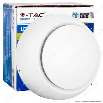 V-Tac VT-757 Wall Light LED 5W Forma Circolare Colore Bianco - SKU 7086 / 7093