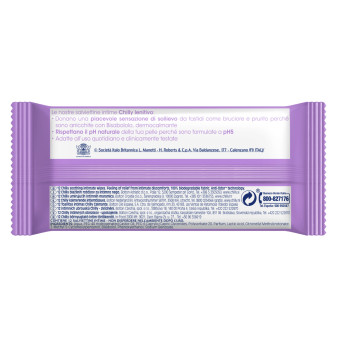 Chilly Lenitivo Salviettine Intime Anti-Odor pH5 Biodegradabili