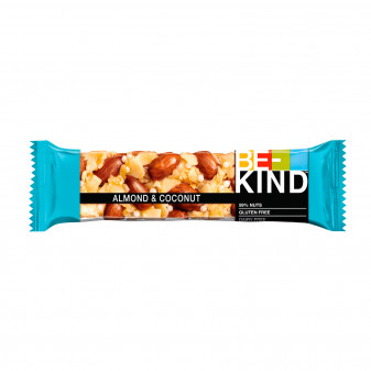 Be-Kind Snack al Cocco con Frutta Secca e Mandorle - Barretta da 40g