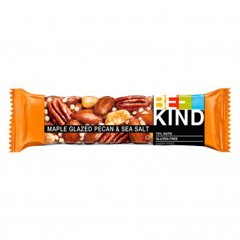 Be-Kind Snack con Noci Pecan Glassate allo Sciroppo d'Acero e Sale Marino -...