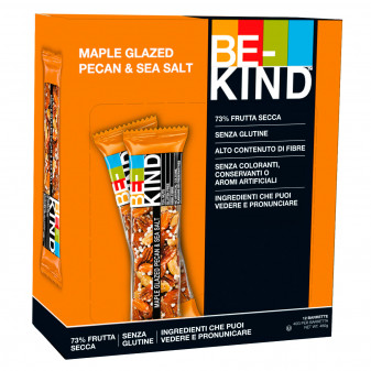 Be-Kind Snack con Noci Pecan Glassate allo Sciroppo d'Acero e Sale Marino -...