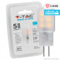 Immagine 1 - V-Tac VT-201 Lampadina LED Bispina G4 T10 Spotlight 1.1W Bulb SMD Chip Samsung - SKU 21240 / 21241 / 21242