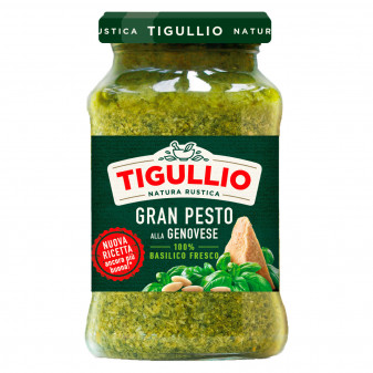 Tigullio Gran Pesto alla Genovese Senza Glutine - Vasetto da 190g