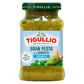 Tigullio Gran Pesto alla Genovese Cremoso - Vasetto da 190g