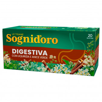 Sognid'oro Tisana Digestiva con Liquirizia Anice Verde e Estratti di Menta -...