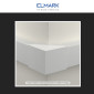 Immagine 3 - Elmark Angolo Esterno per 2 Canaline Passacavi 40x25 in Plastica Bianca - mod. 56240251